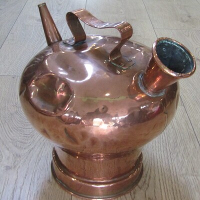 Antique Victorian Copper Watering can