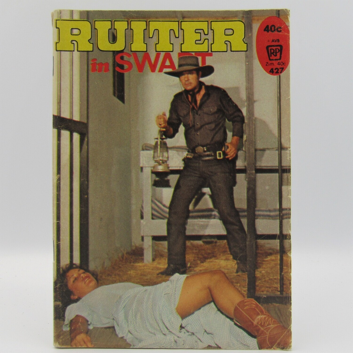 Afrikaans photo comic book - Ruiter in Swart no 427