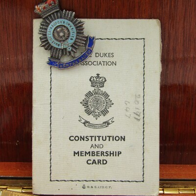 WW1 / WW2 Father and Son medal group - WW1 Pair to Pte. LJDM Kotze, 9th / 11th Infantry - WW2 set of 5 with 8th Army clasp and The Dukes Association silver badge and membership card to 17816 LJ Kotze
