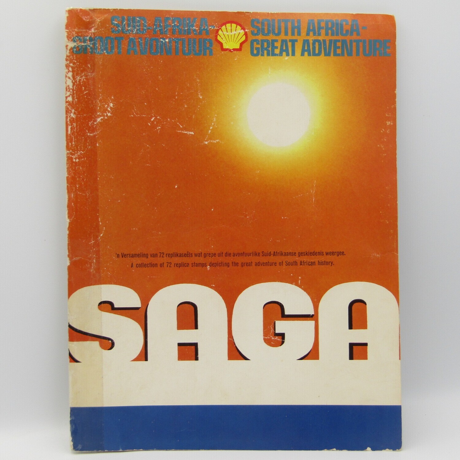 Shell - South Africa Great Adventure Full set of 72 transfer stamps on original card