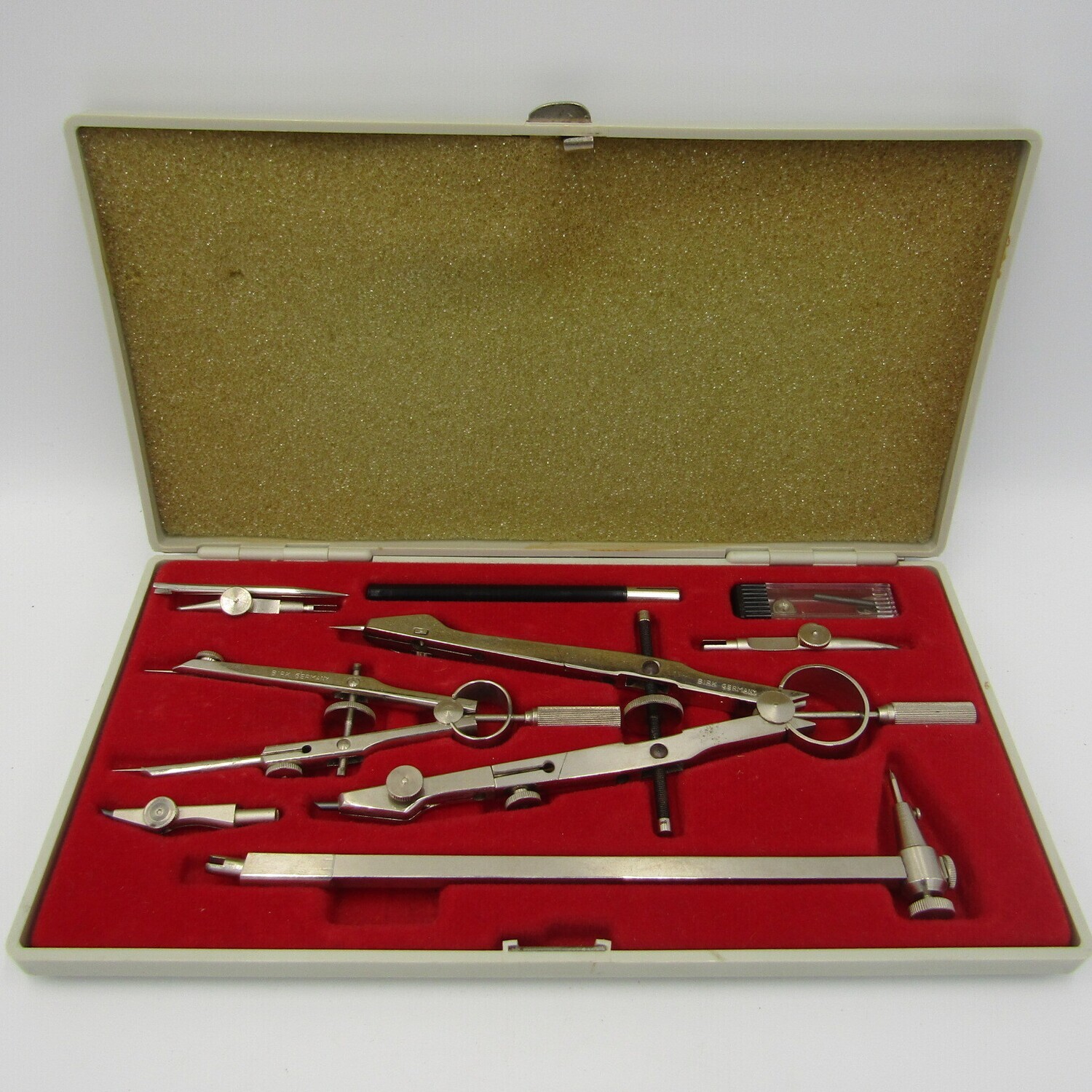 Vintage Birk Precision #1624 technical drawing set