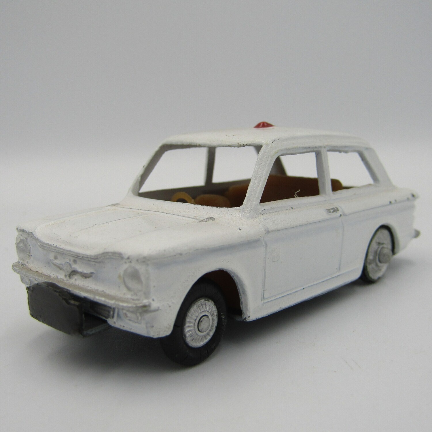 Corgi Toys Sunbeam Imp die-cast model car - rear wheels replaced - repainted