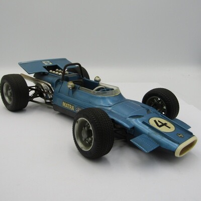 Schuco 1074 Matra-Ford Formel 1 mechanical toy car with key - working