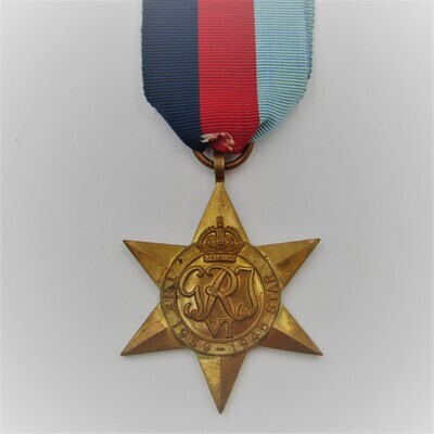 WW2 The 1939-1945 Star medal - unnamed version