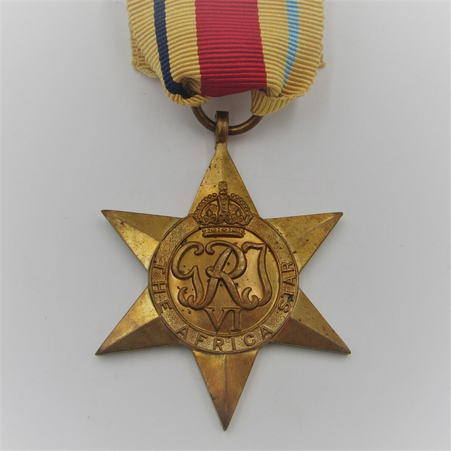WW2 The Africa Star medal - unnamed version