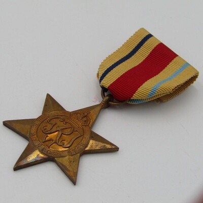 WW2 The Africa Star medal - unnamed version