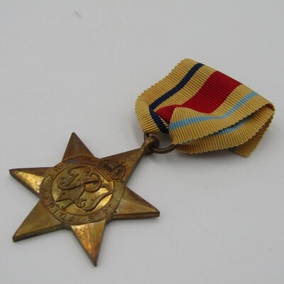 WW2 The Africa Star medal - unnamed version