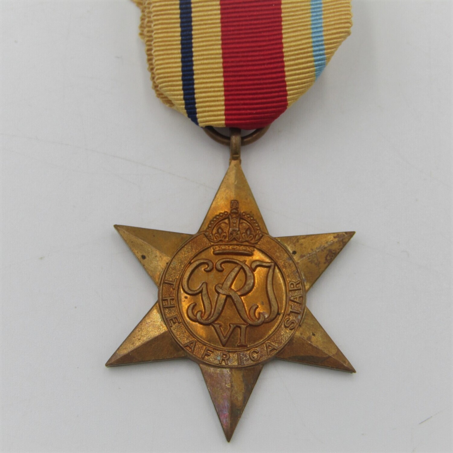 WW2 The Africa Star medal - unnamed version