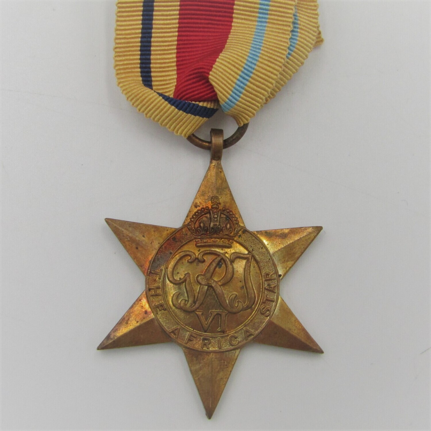 WW2 The Africa Star medal - unnamed version