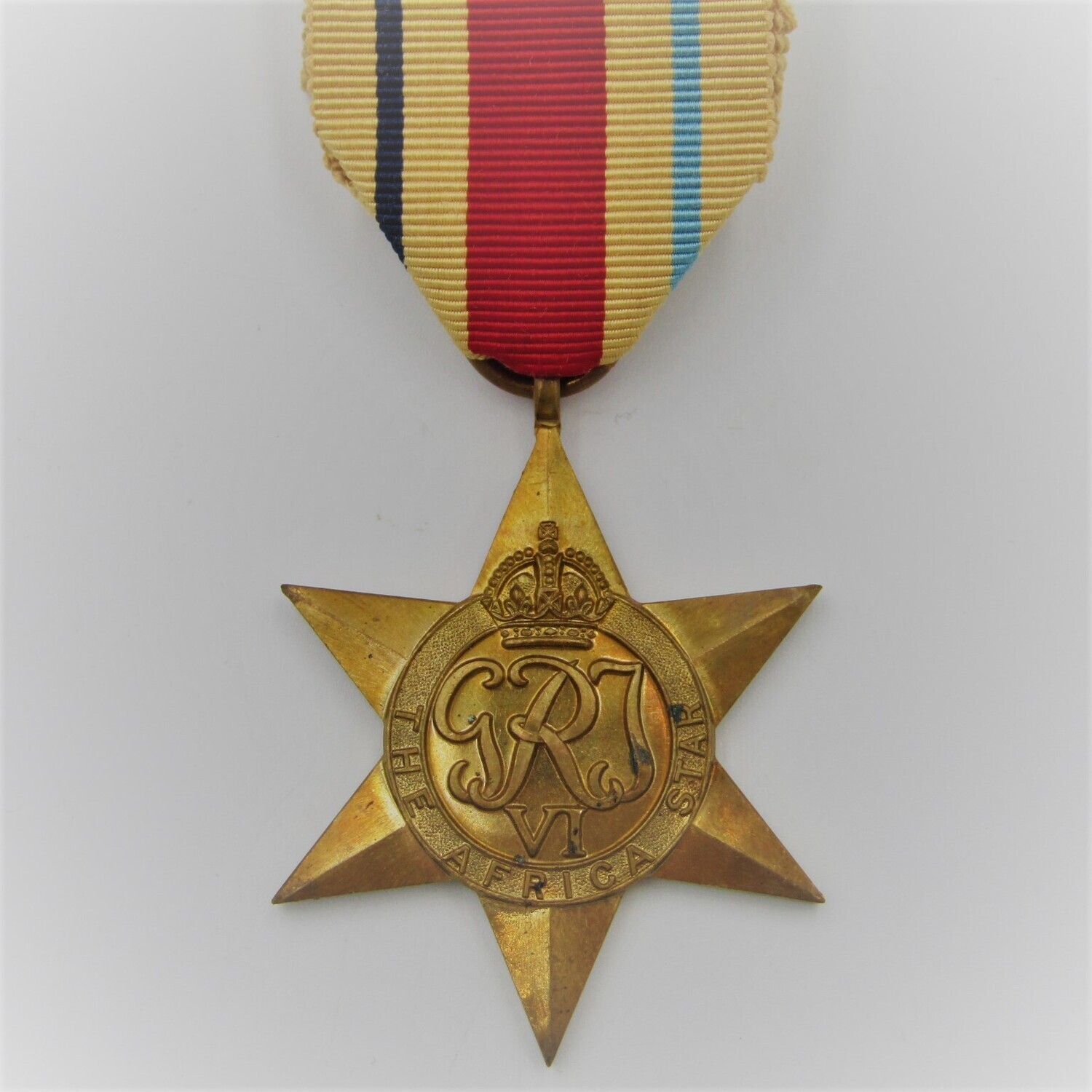 WW2 The Africa Star medal - unnamed version