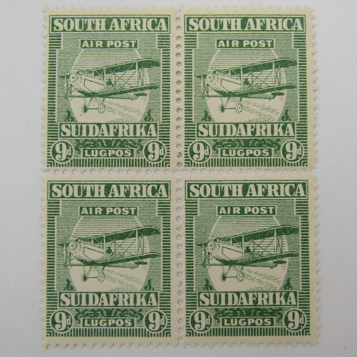 South Africa 1925 1st Airmail stamps