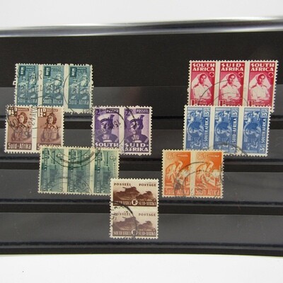 South Africa Reduced size war effort stamps
