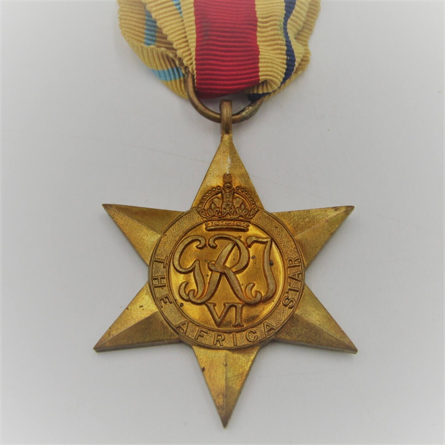 WW2 The Africa Star medal - unnamed version