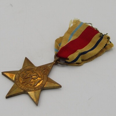 WW2 The Africa Star medal - unnamed version