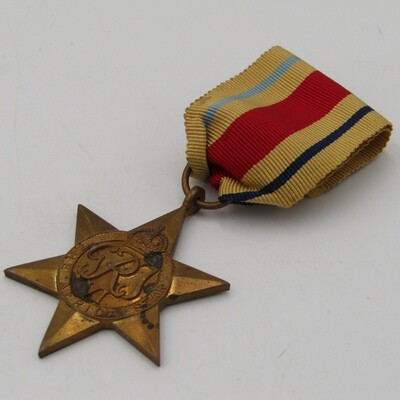 WW2 The Africa Star medal - unnamed version