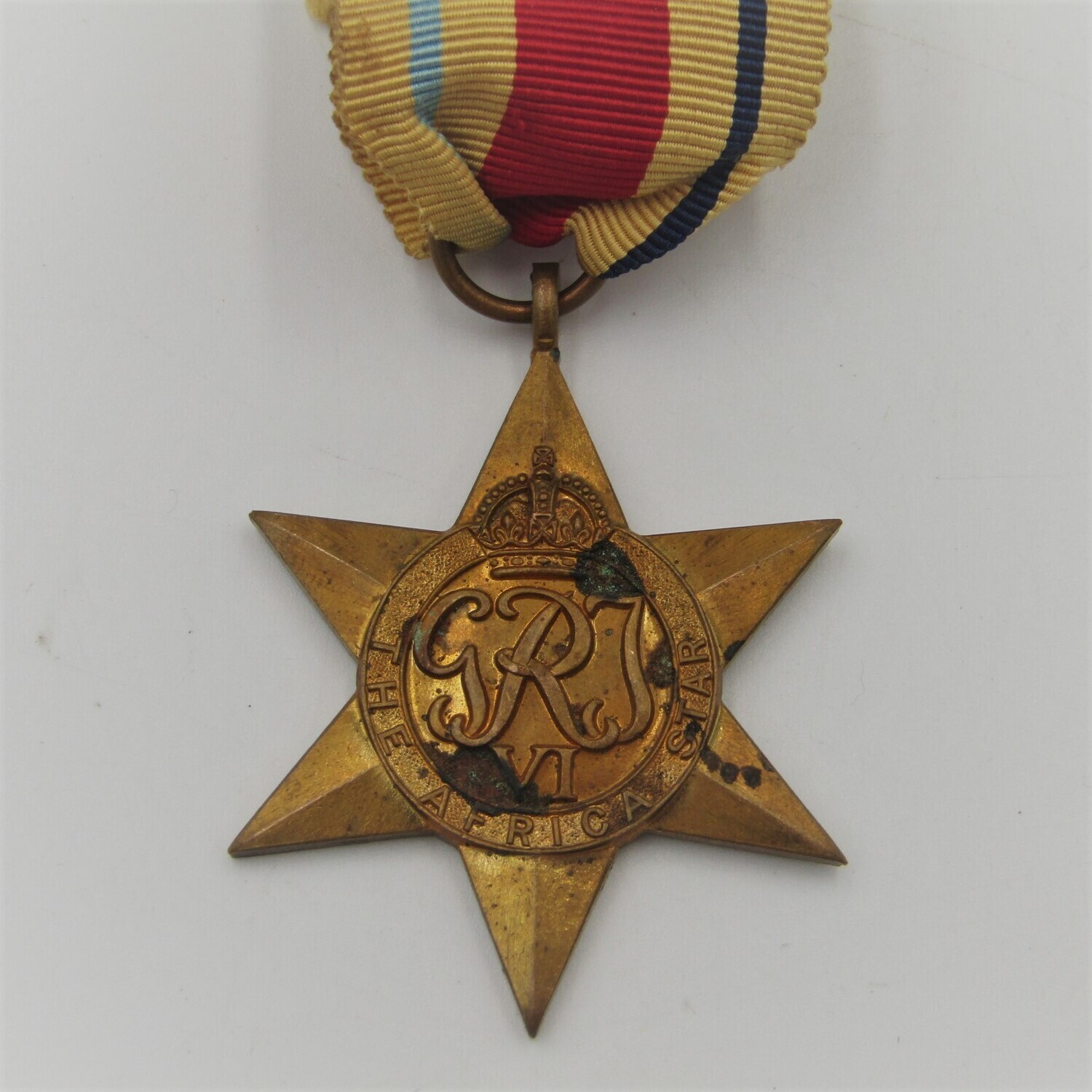 WW2 The Africa Star medal - unnamed version