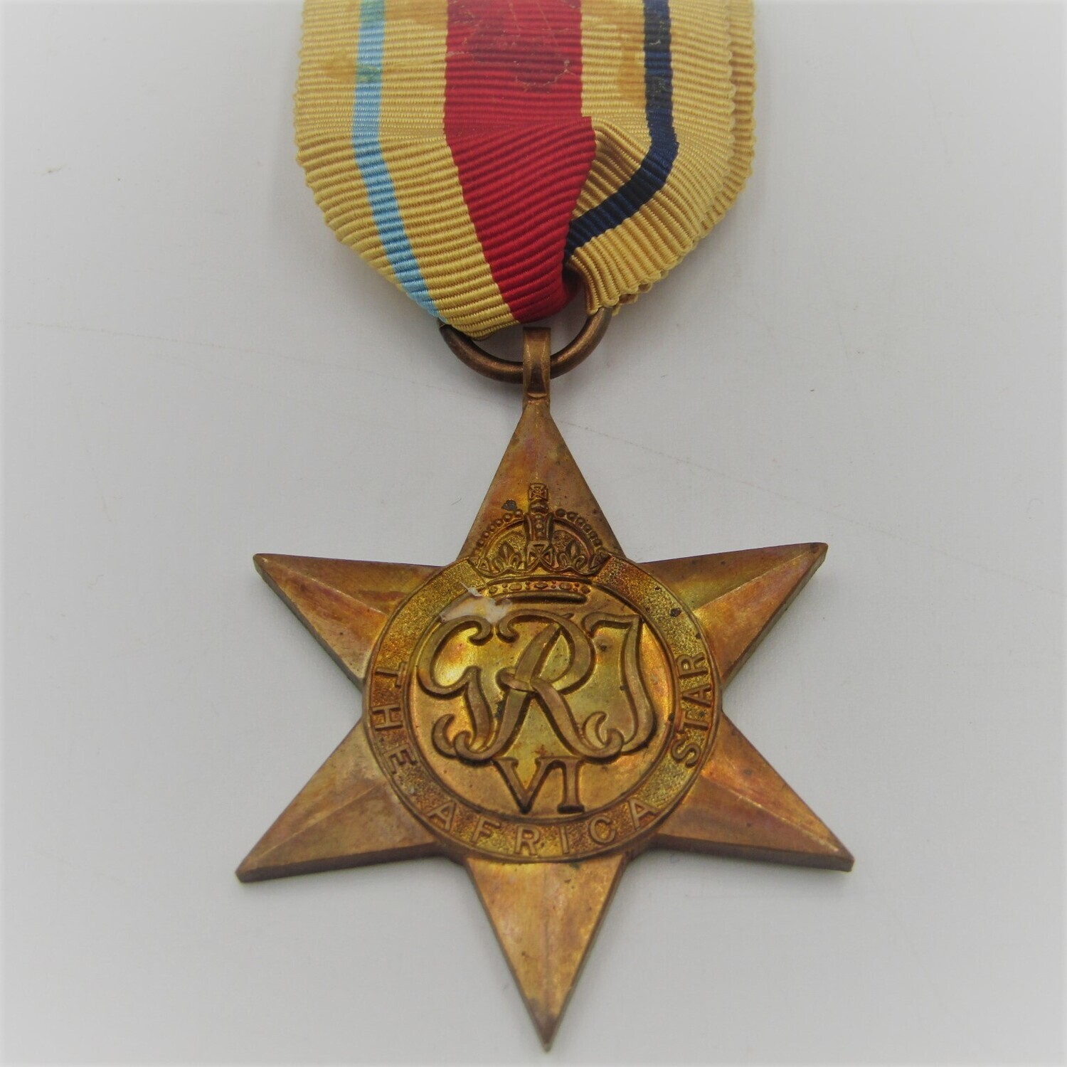 WW2 The Africa Star medal - unnamed version