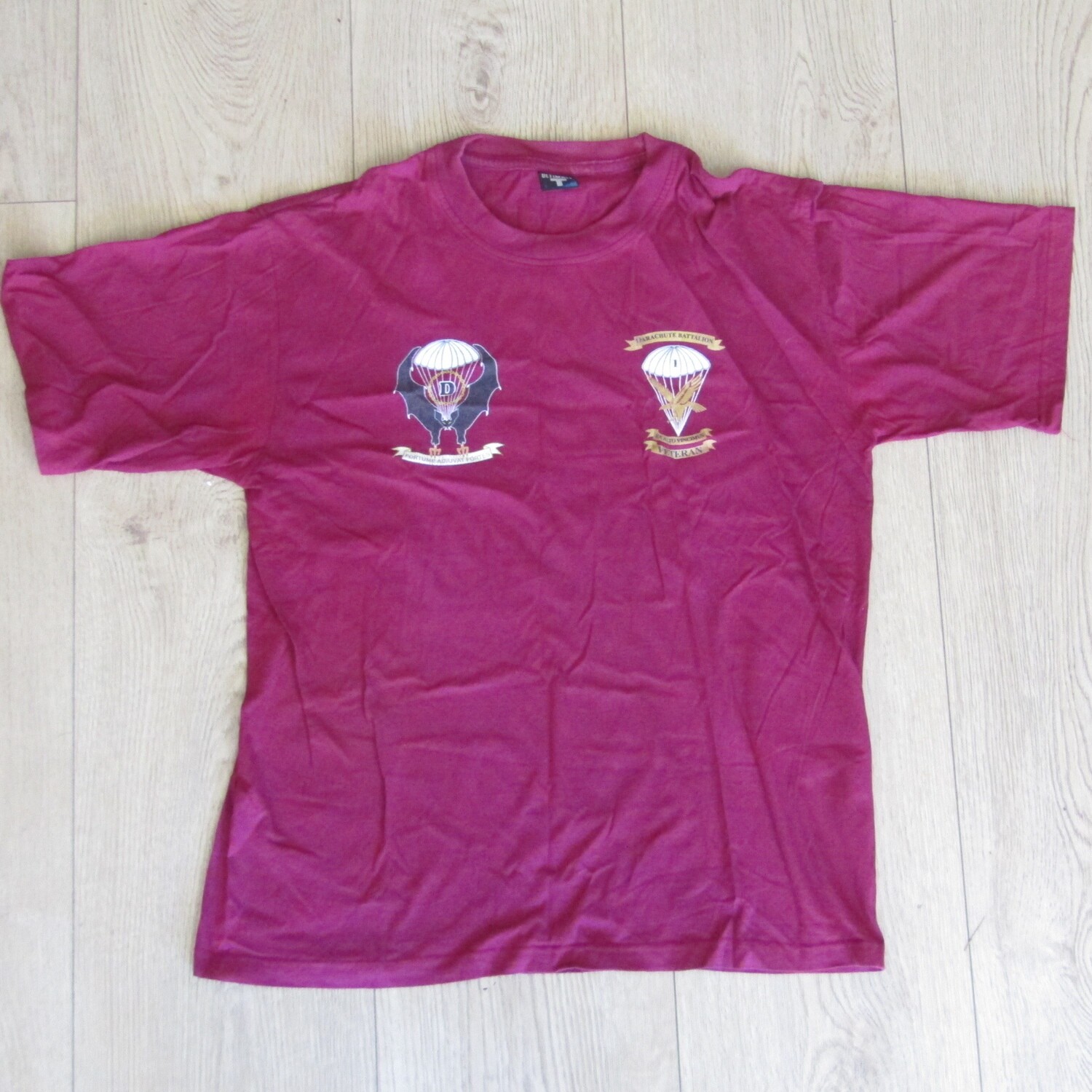 SA Army 1 Parachute battalion D-company Veterans t-shirt - Size Large