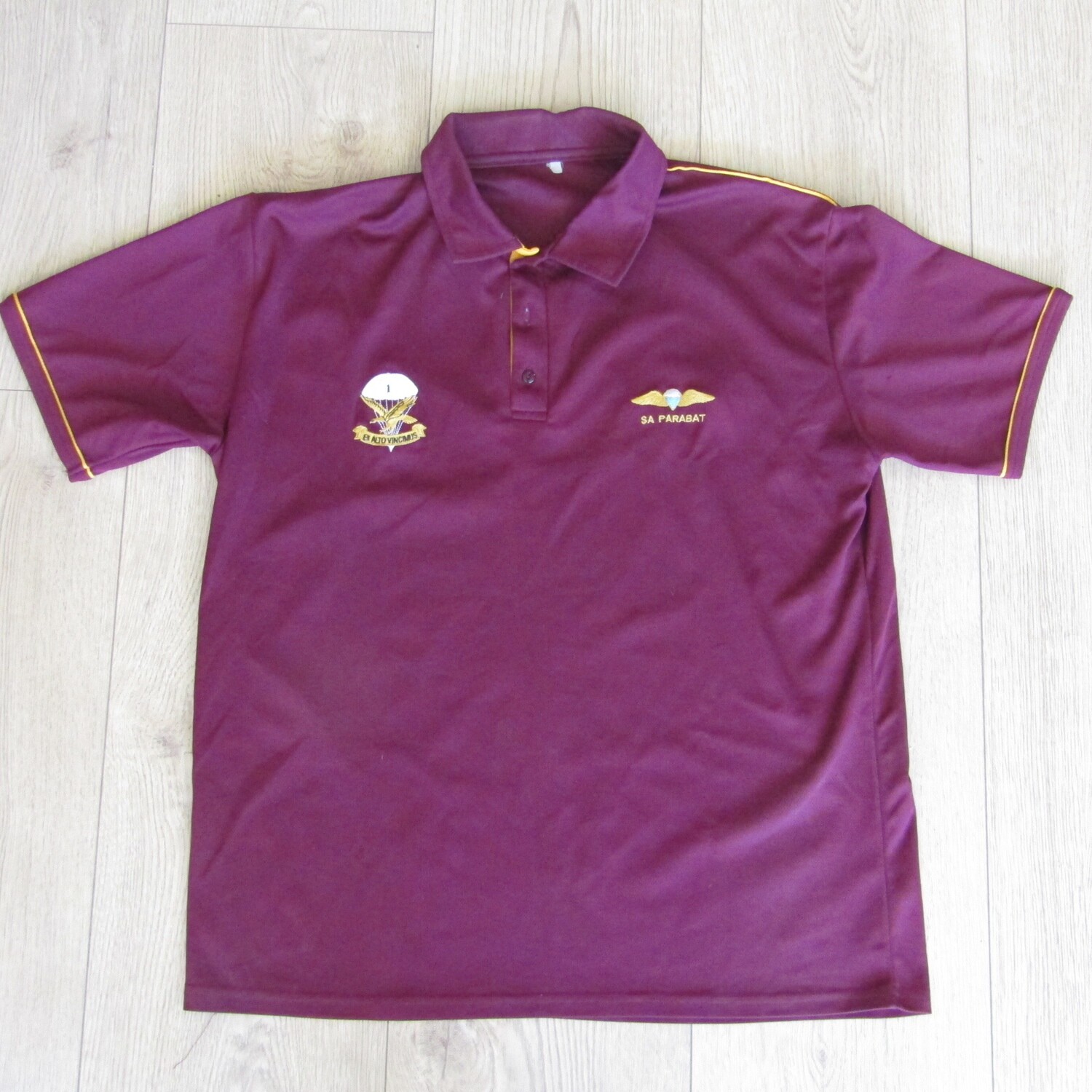 SA Parabat 1 Parachute battalion veterans golf shirt