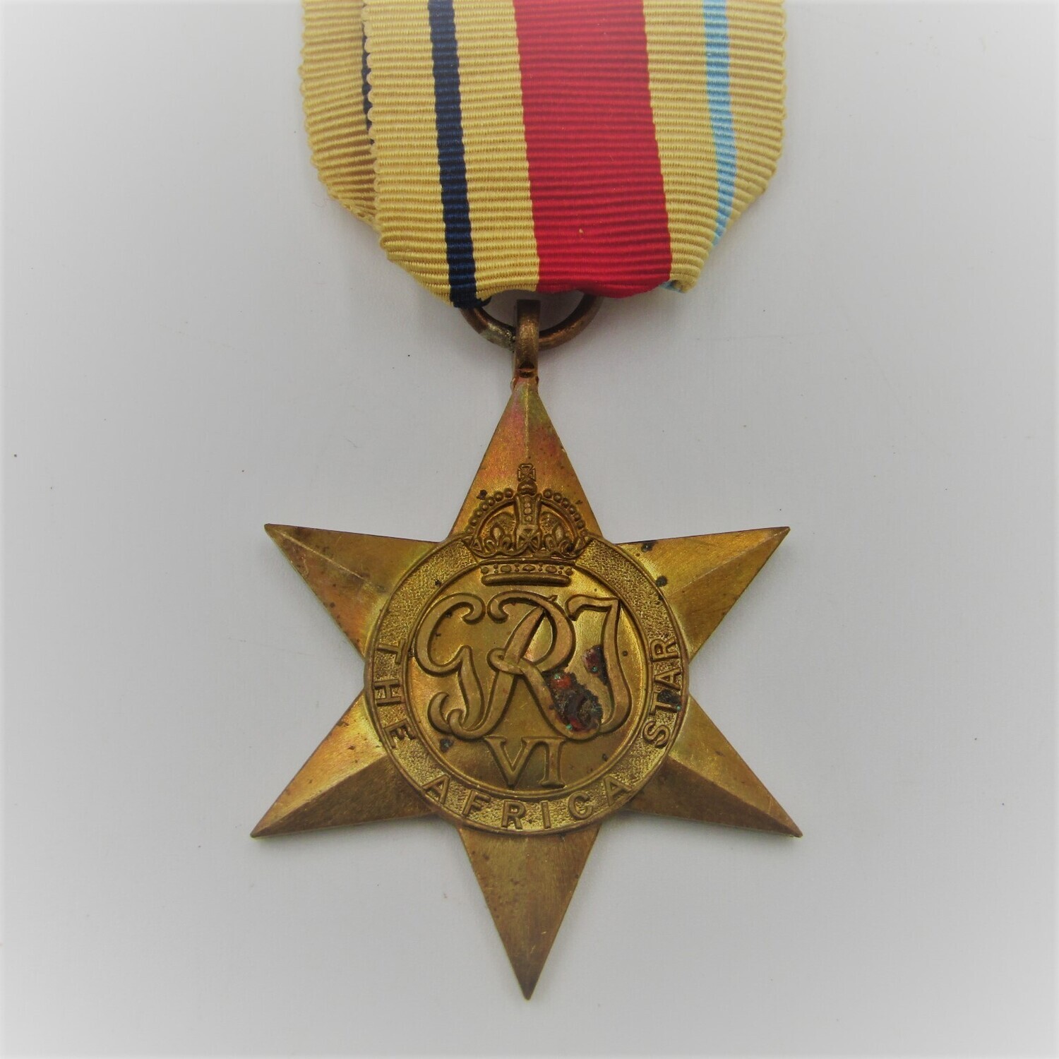 WW2 The Africa Star medal - unnamed version
