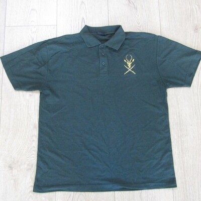 SA Army Infantry school Veterans golf shirt - Size Large