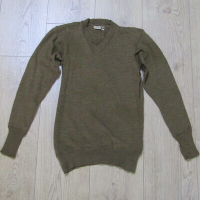 Old Military brown jersey - size Medium