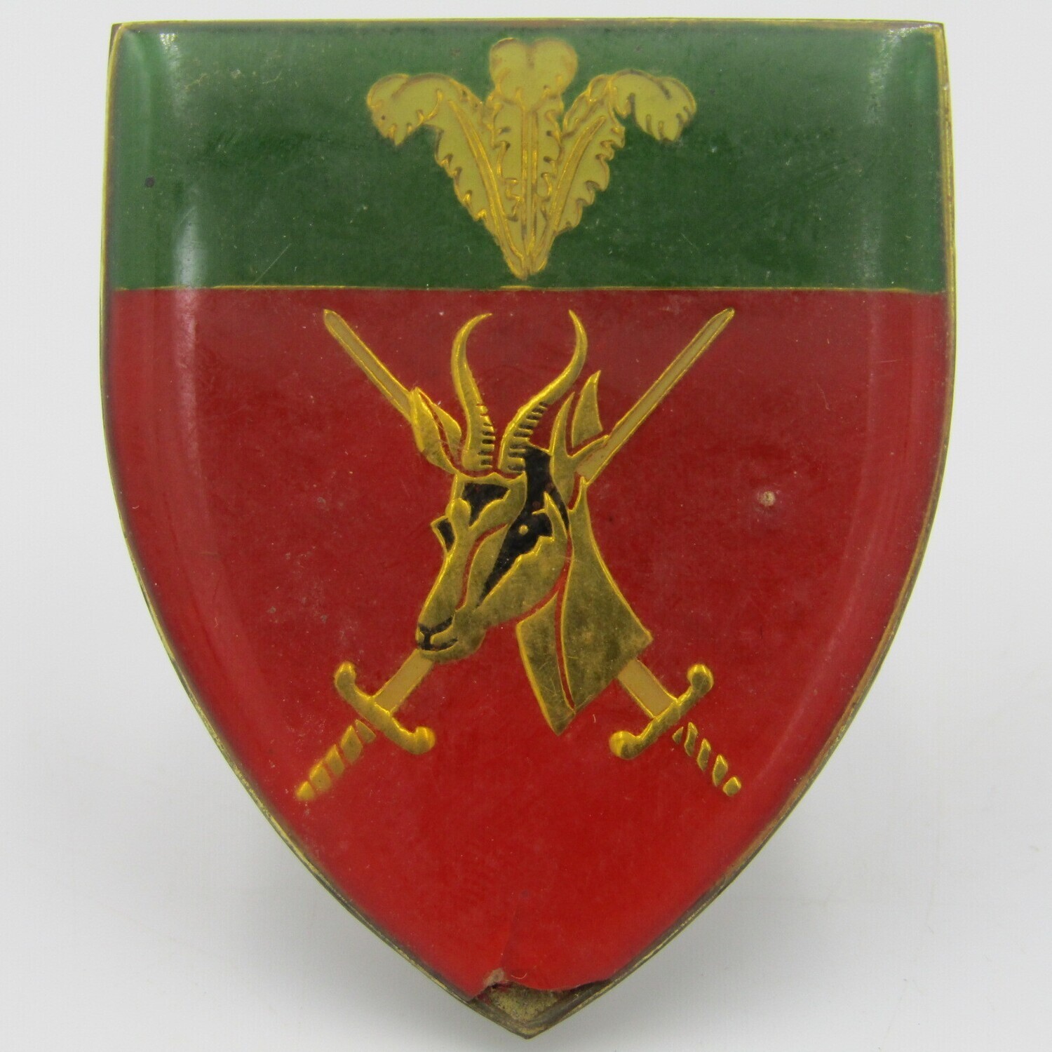 SADF Southern Cape command shoulder flash - chipped