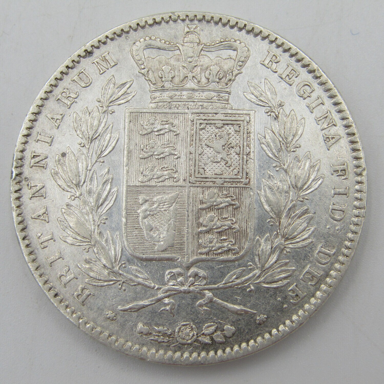 1845 Great Britain crown - silver - XF condition
