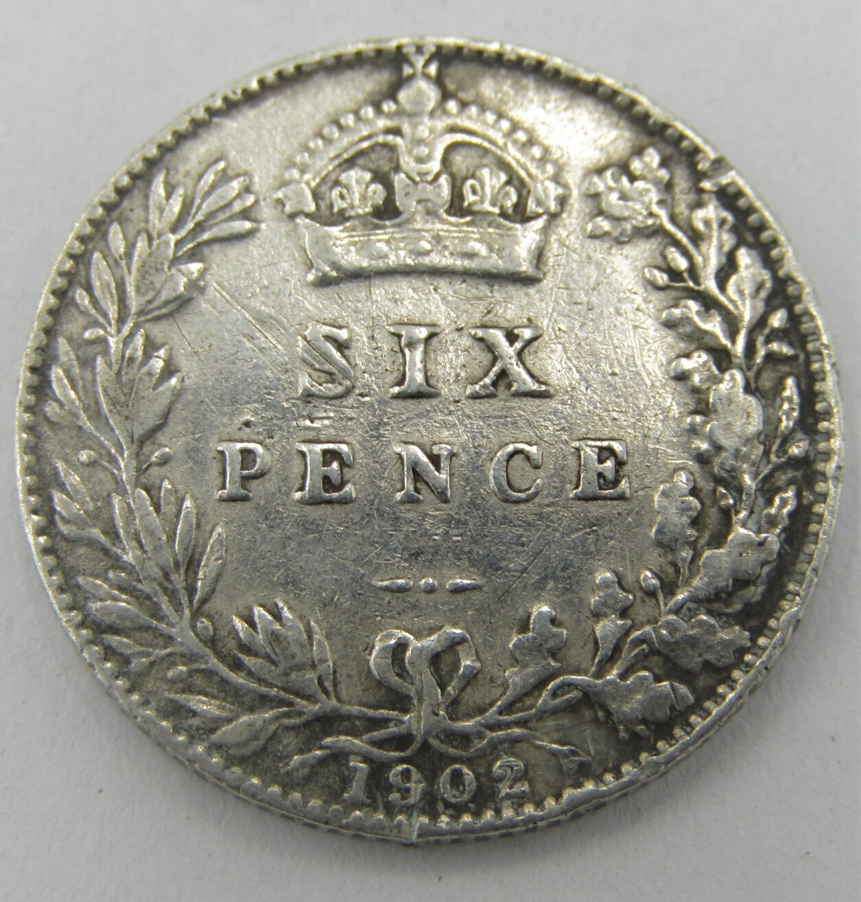 Great Britain 1902 sixpence 6d XF