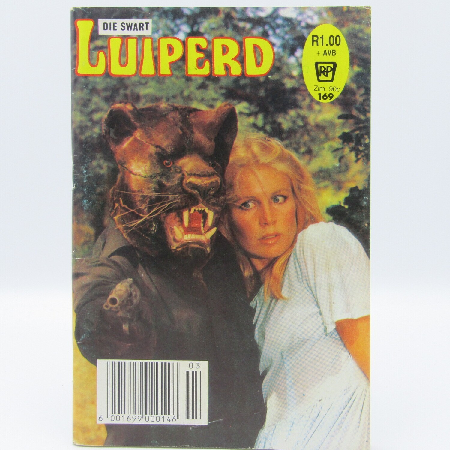 Die Swart Luiperd no 169 Afrikaans photo comic book - Top condition