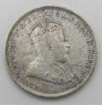 Australia 1910 silver 3d three pence