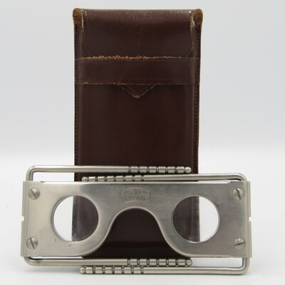 Antique Zeiss Aerotopo Stereoscope viewer in original pouch