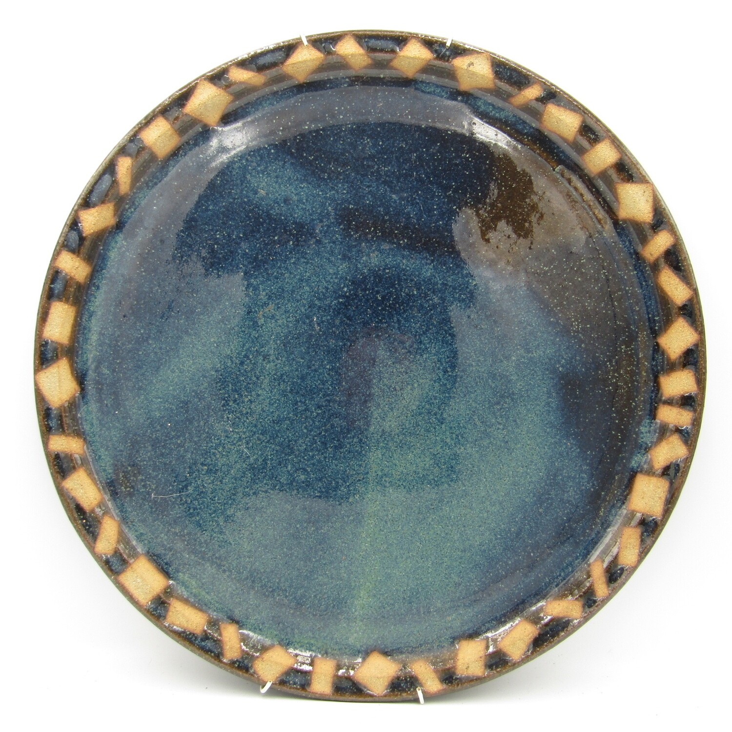 Vintage large Pottery Display platter