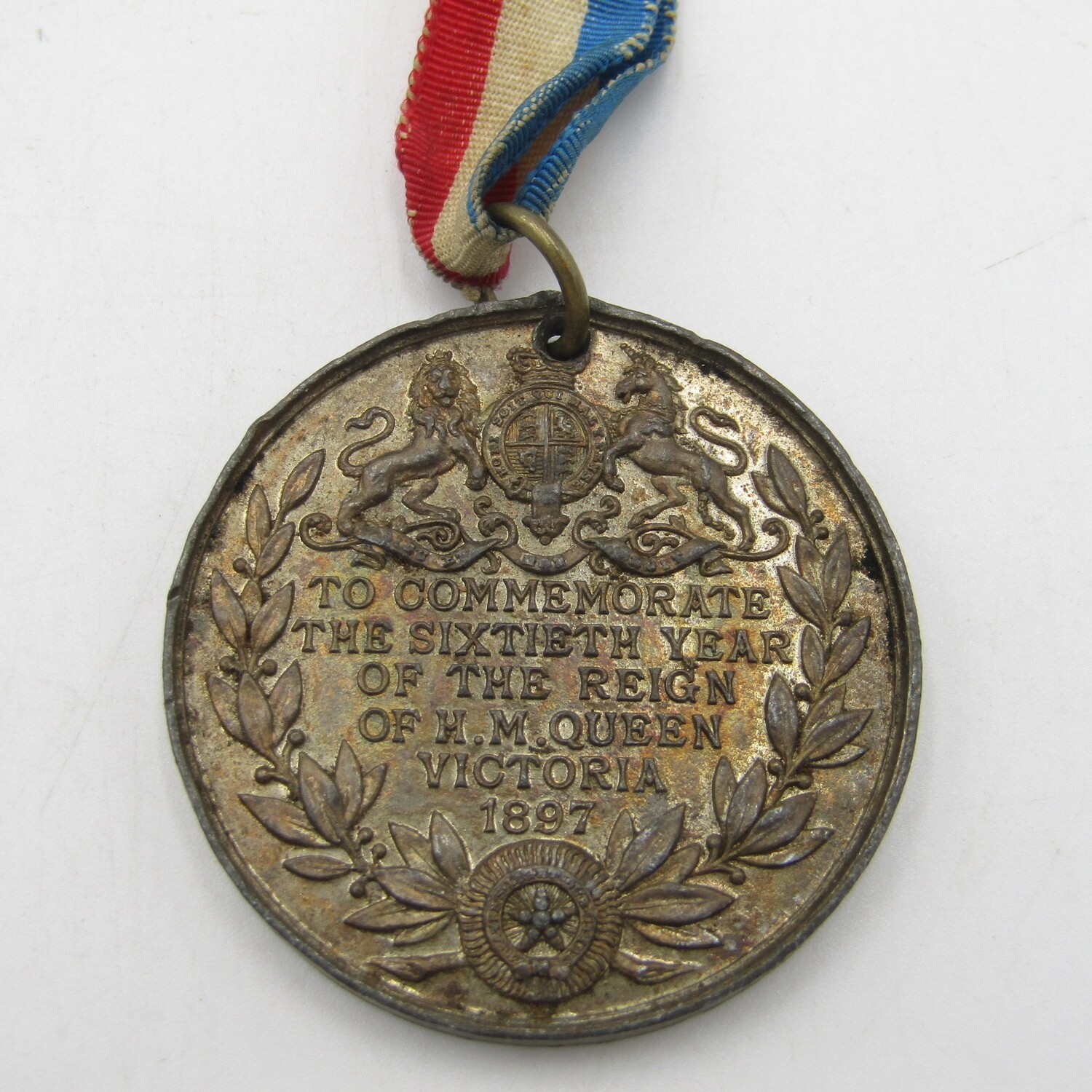 Unusual 60 year reign of Victoria medallion - 1897