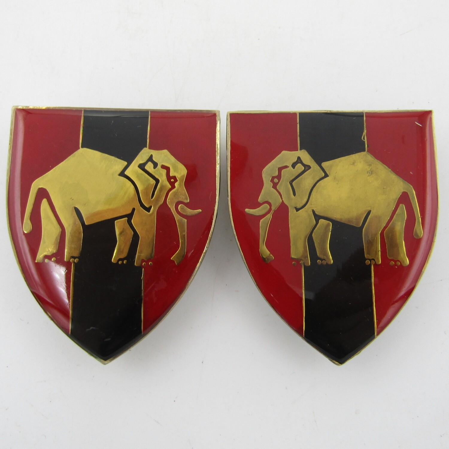 Pair of SADF Eastern Province command provost unit shoulder flashes