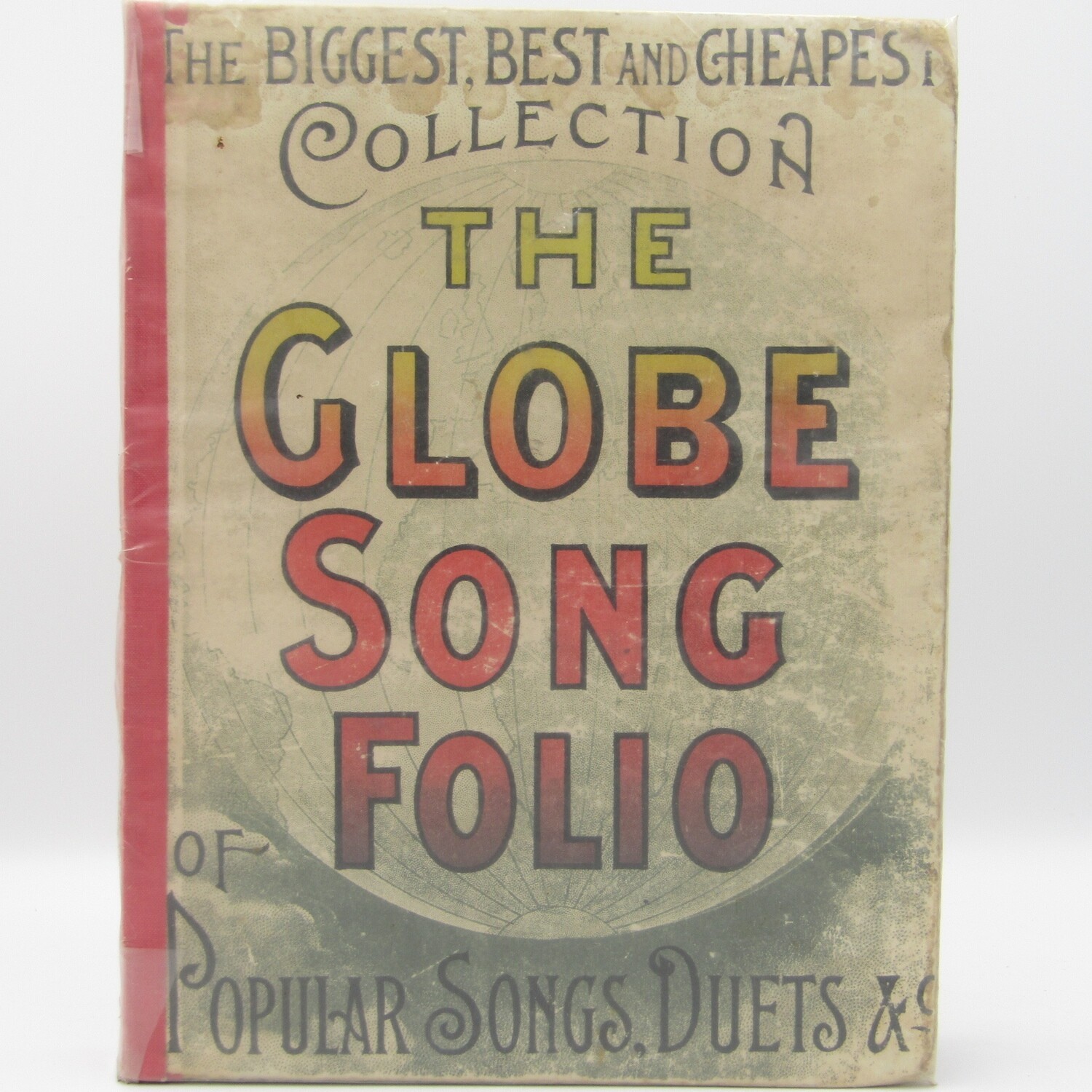 The Globe song Folio - a Collection of popular songs, Duets and sacred solo's - edition