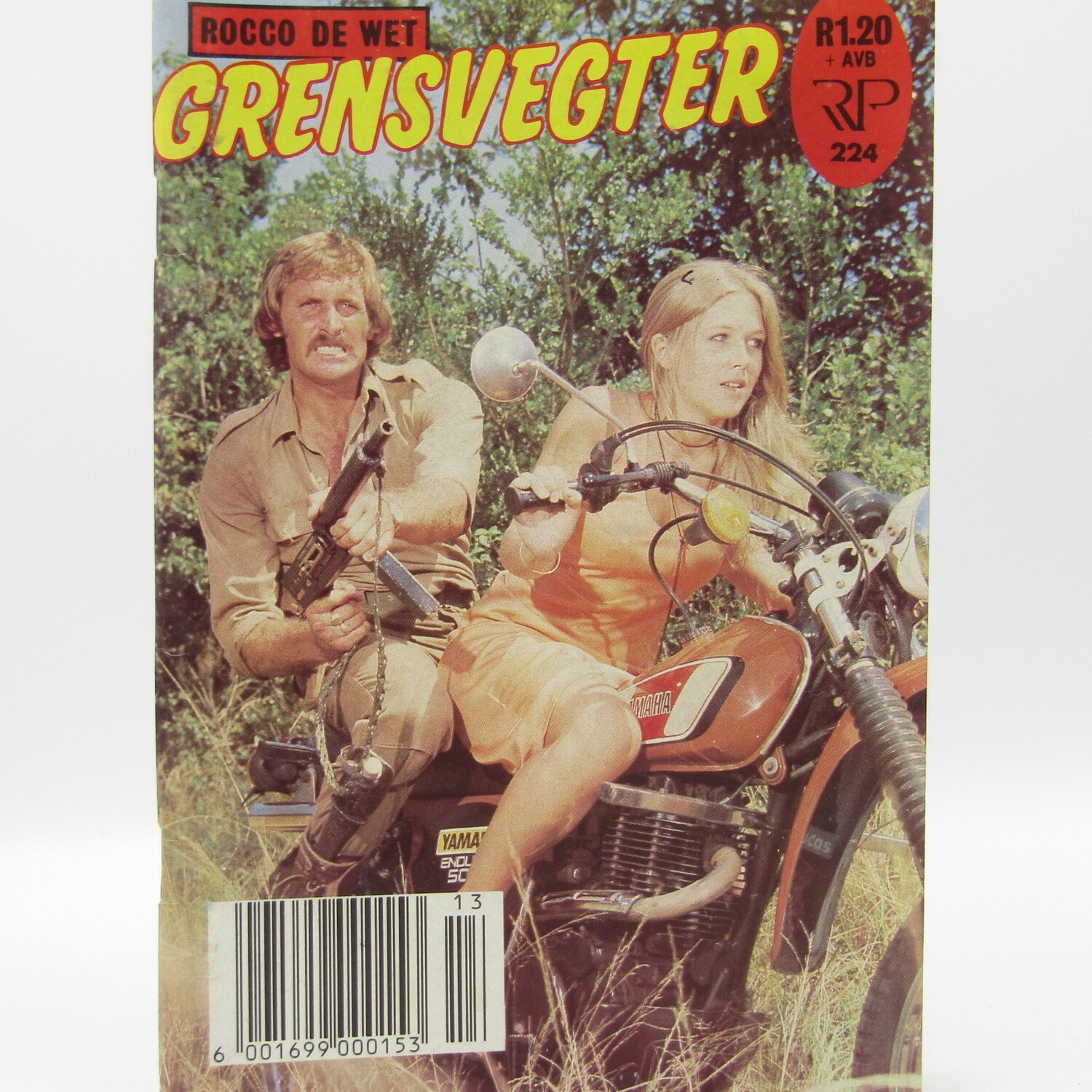 Rocco De Wet Grensvegter no 224 - Afrikaans photo comic book