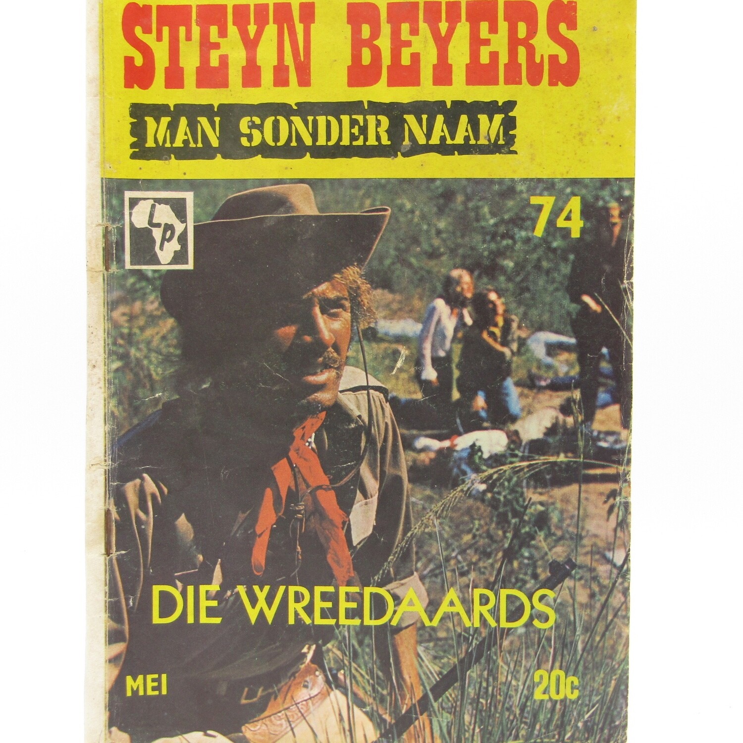 Steyn Beyers Man sonder naam no 74 photo comic book very scarce - Legioen publikasies