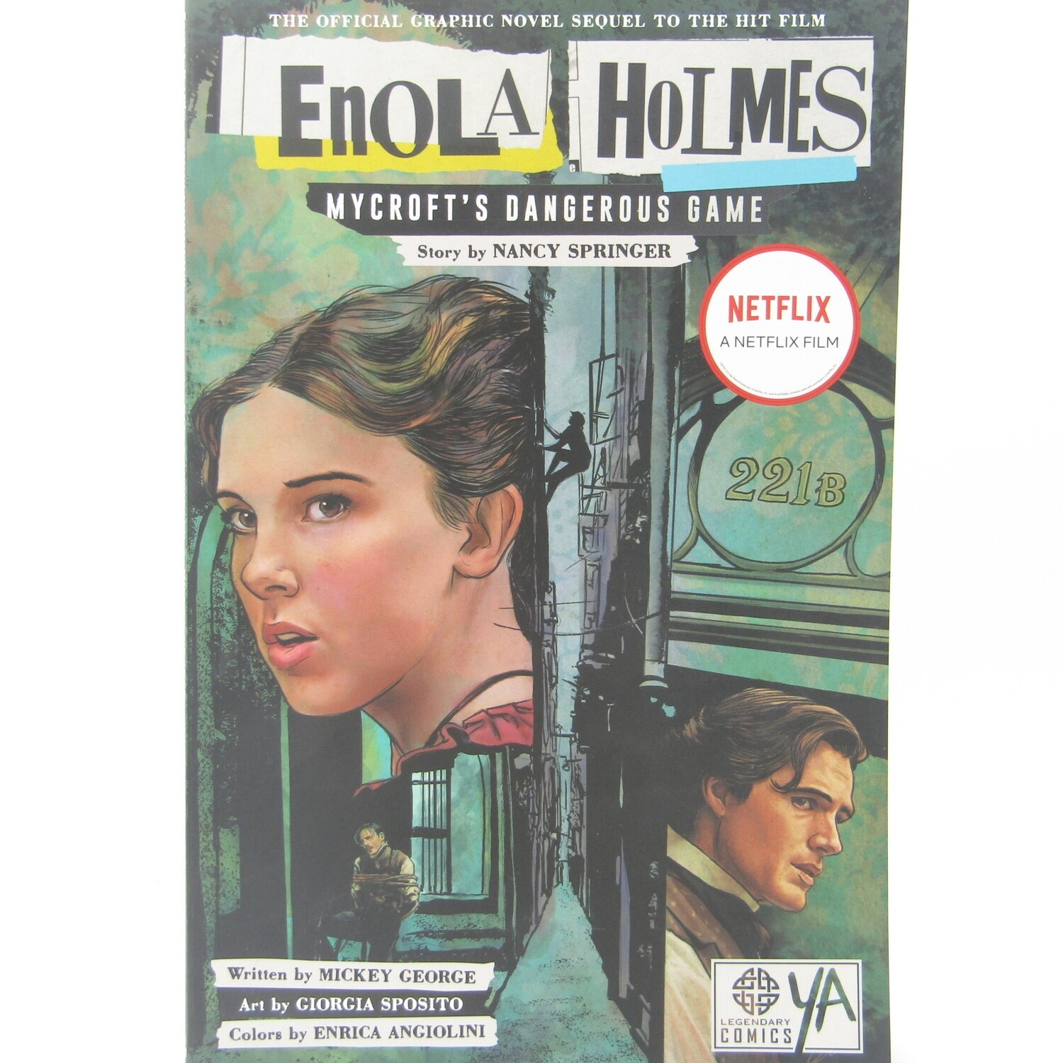 Enola Holmes - Mycroft's Dangerous Game grapic novel