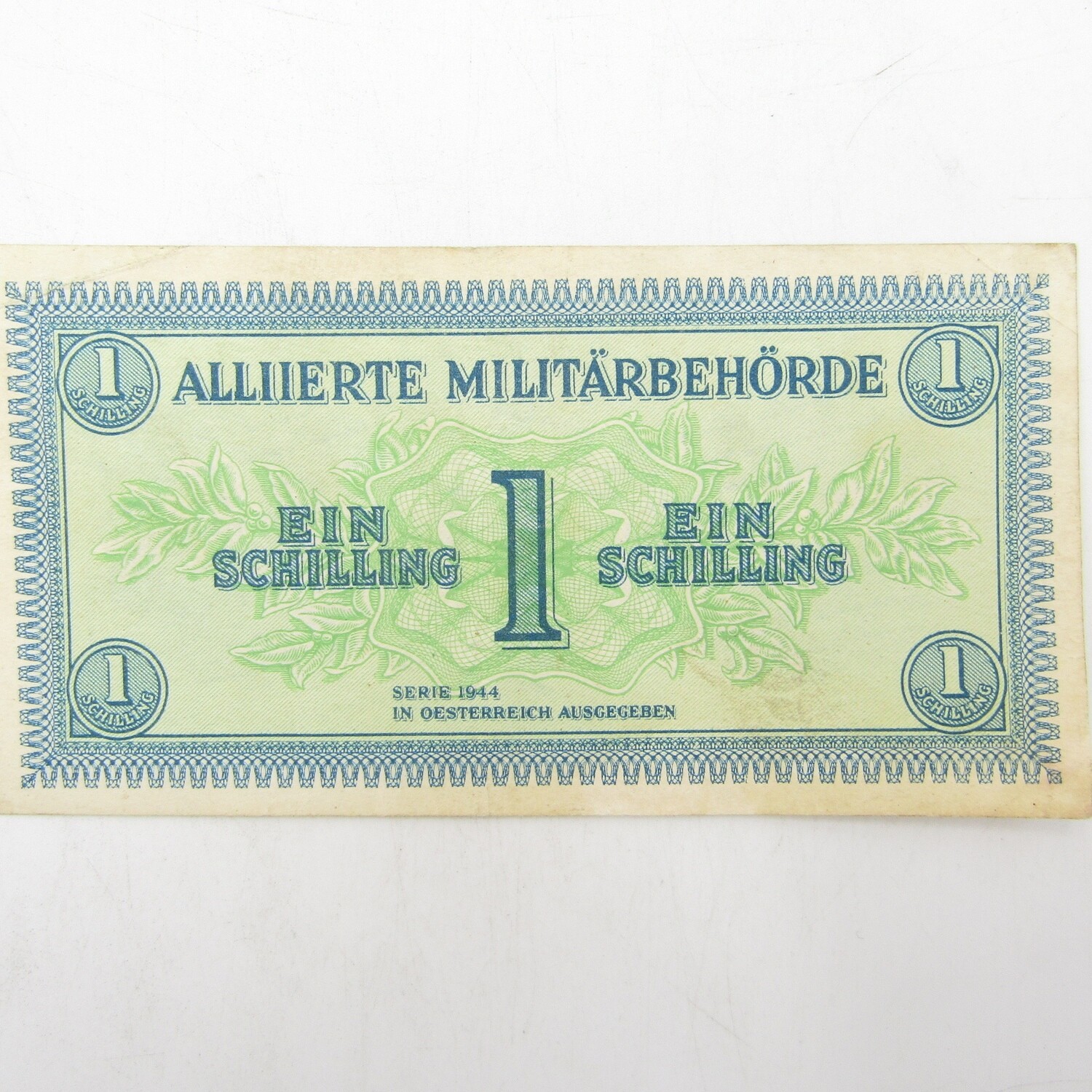 Occupation of Austria 1 Shilling banknote 1944 series banknote (military)