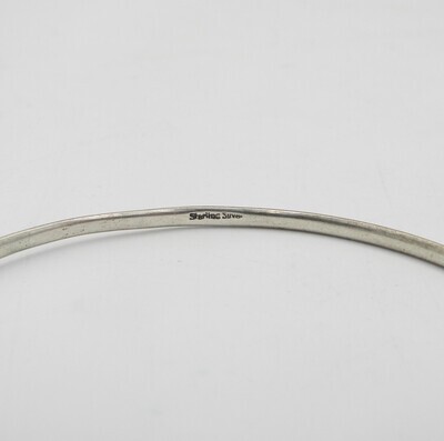 Sterling silver bangle weight 4,0 g