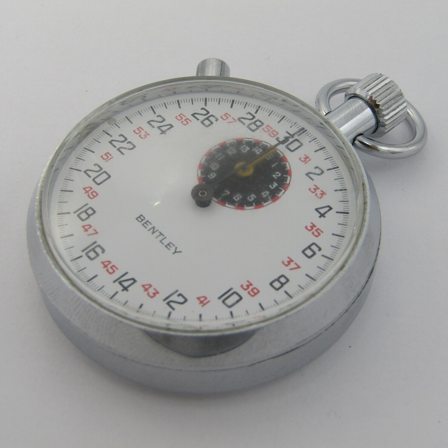 Vintage Bentley manual wind 15 minute stopwatch - working
