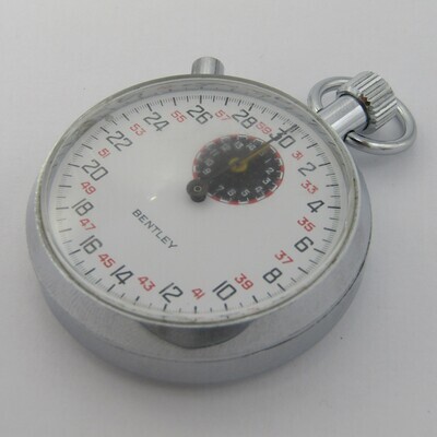 Vintage Bentley manual wind 15 minute stopwatch - working