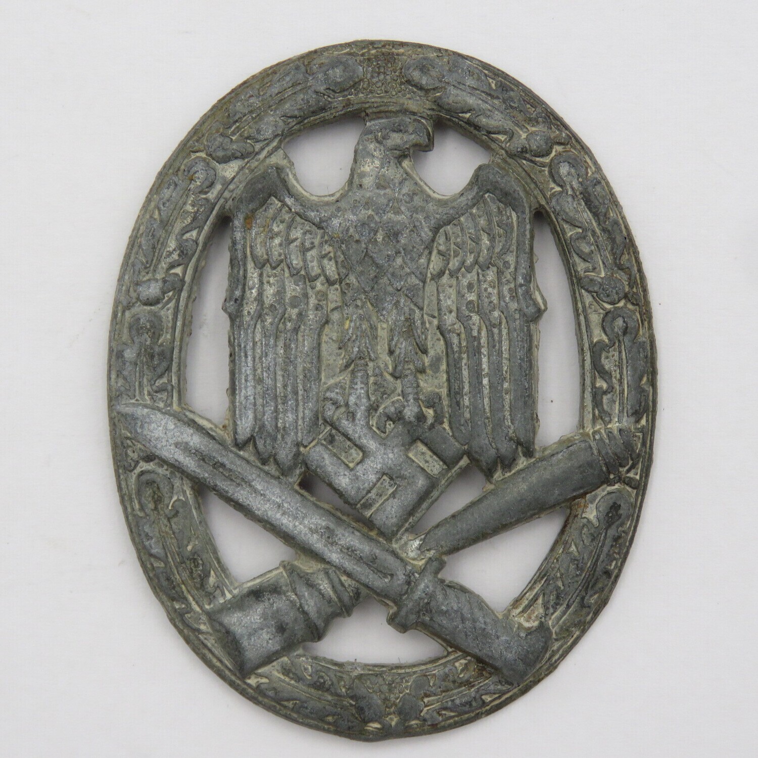 German Nazi General Assault Badge - no pin or makers mark. Still good condition