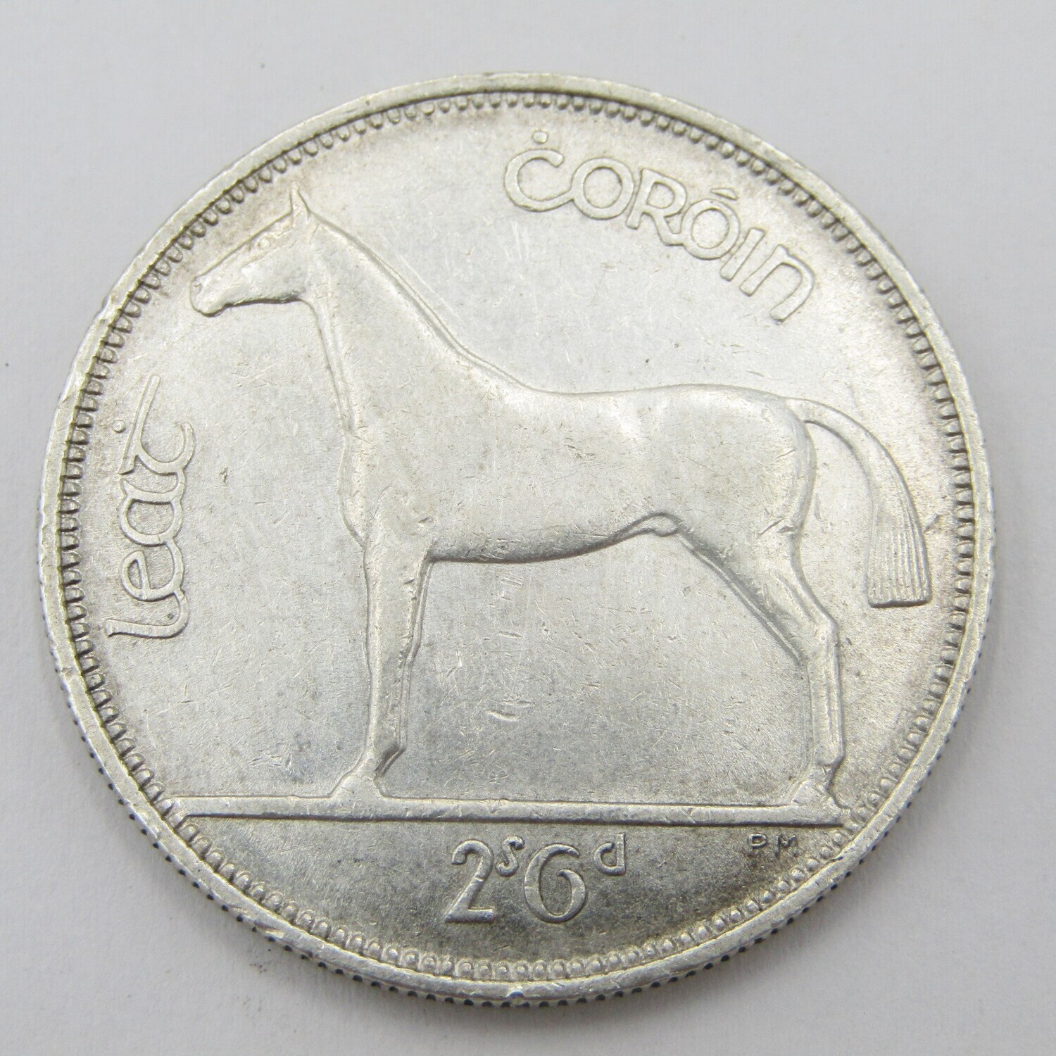 Ireland 1931 half crown AU - excellent coin with low mintage