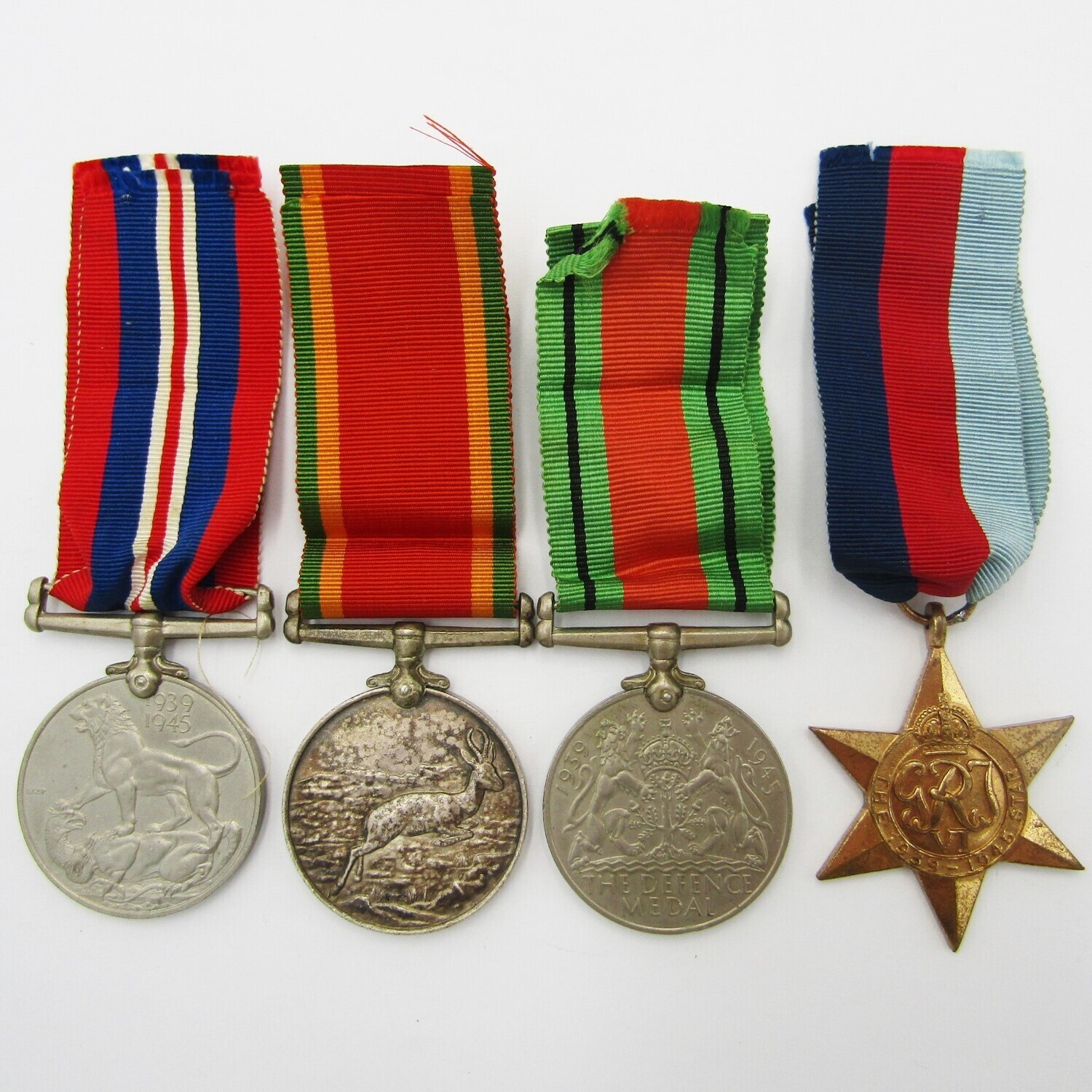 Set of 4 WW2 medals issued to 228904 G. Aalbers