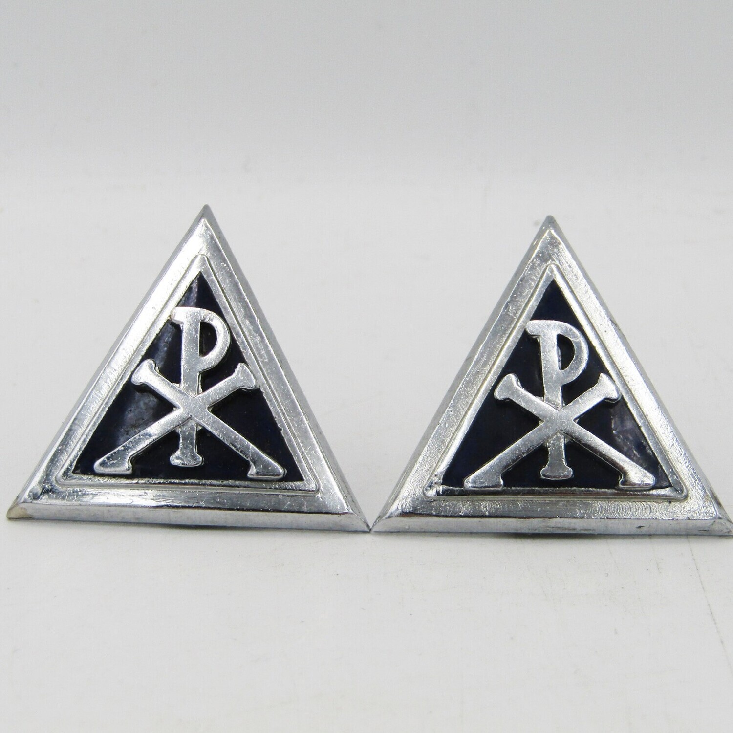 Chaplain's Army badges - pair