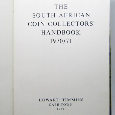 The South African coin collectors handbook 1970 / 71 Allen Jaffe