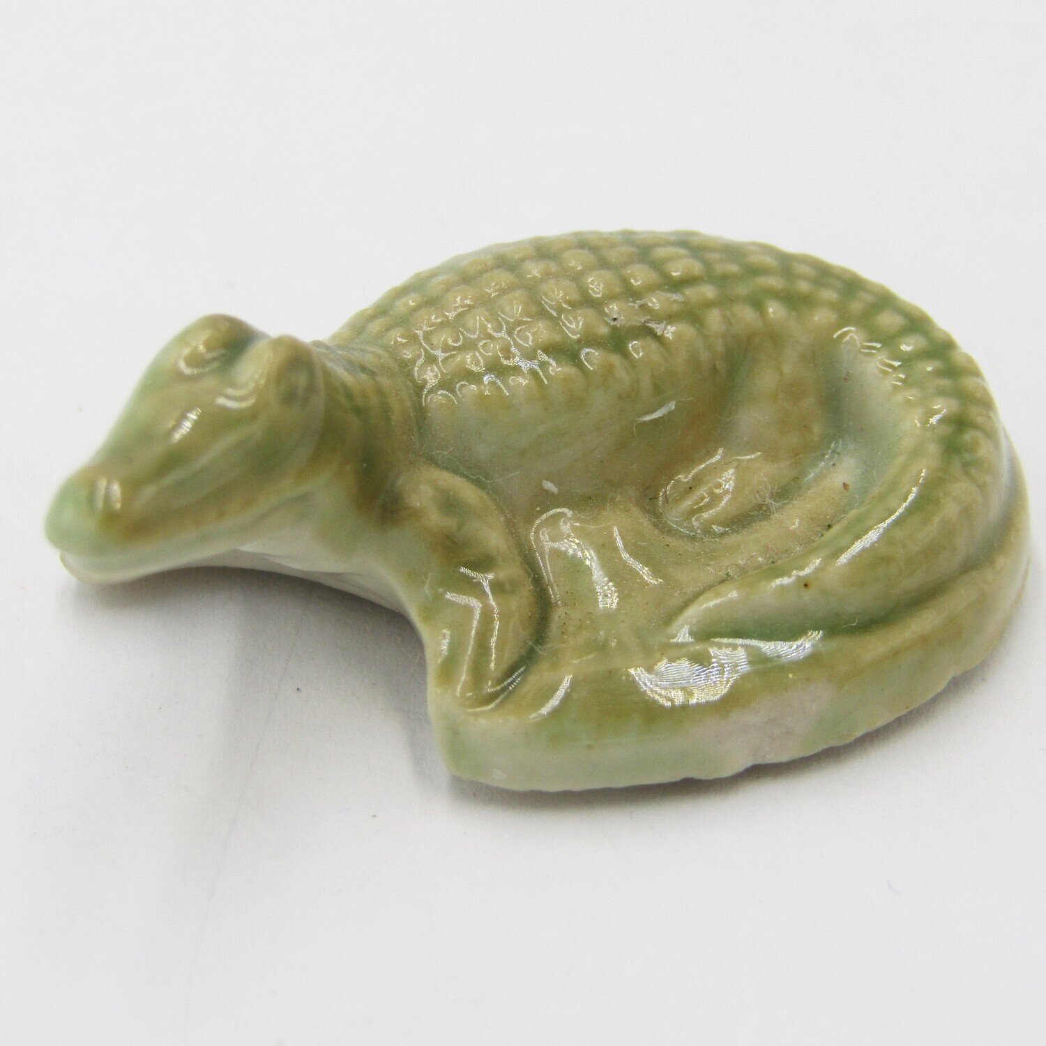 Vintage Wade Whimsies crocodile figurine