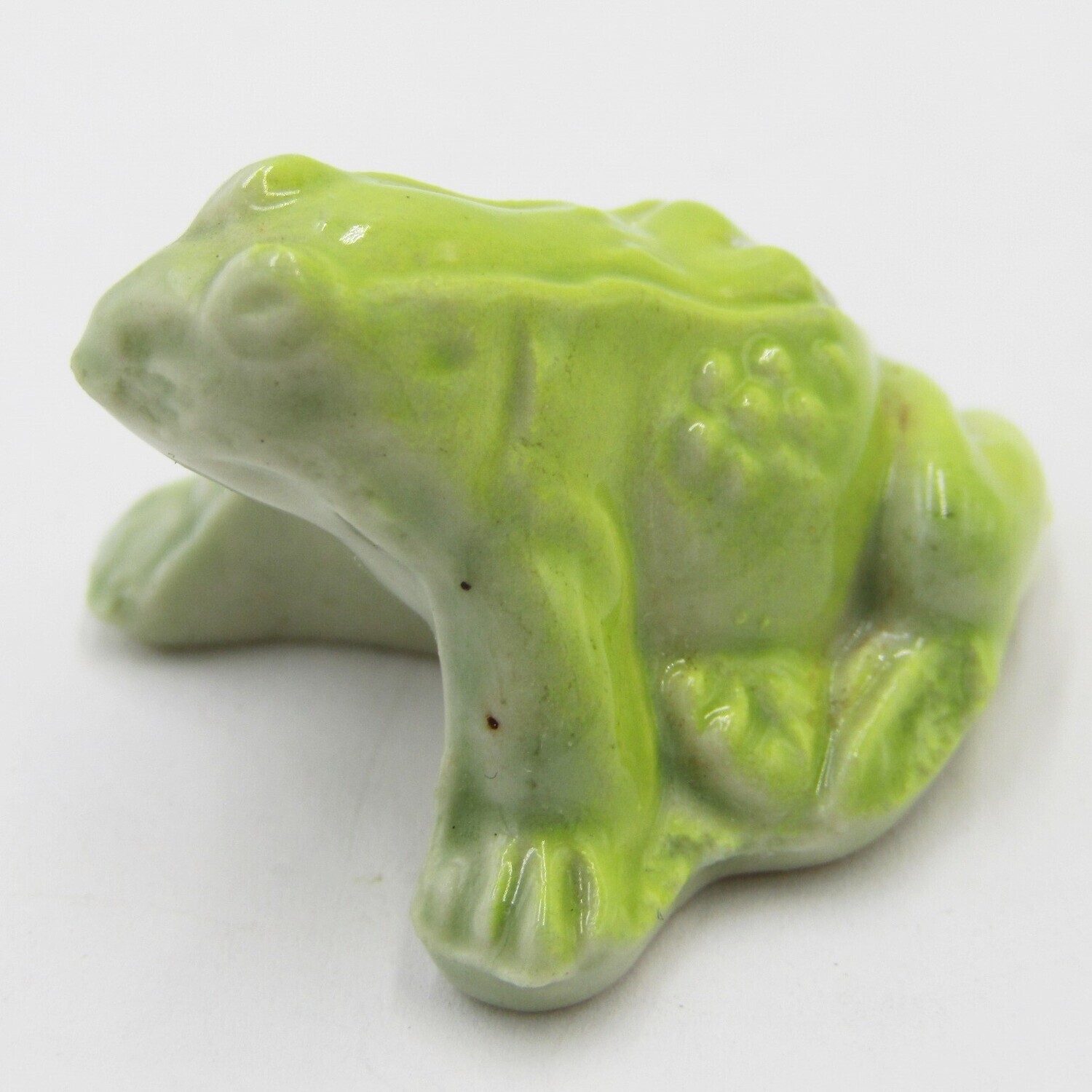 Vintage Wade Whimsies frog figurine